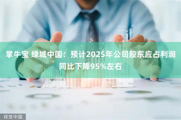 掌牛宝 绿城中国：预计2025年公司股东应占利润同比下降95%左右
